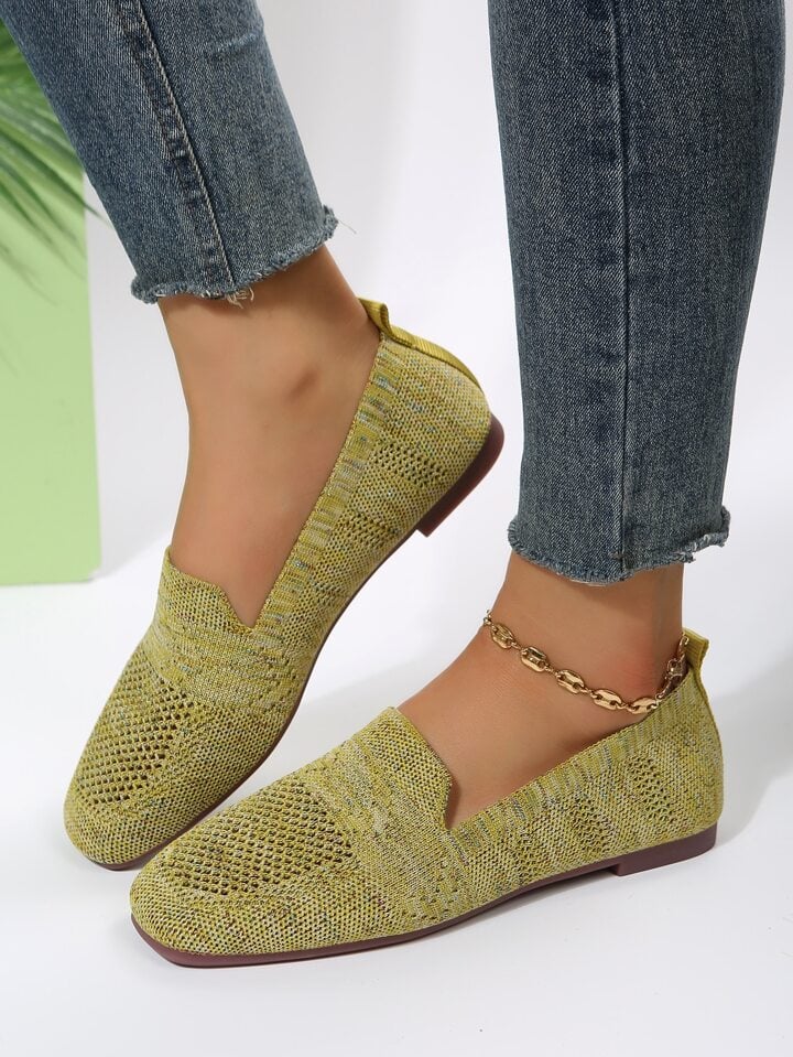 Damskie ortopedyczne wsuwane sneakersy z miękką wkładką i oddychającą siateczką