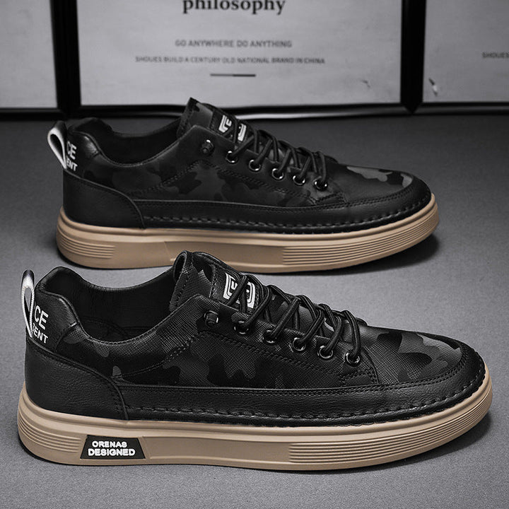 Męskie Sneakersy Wsuwane Niskie z Podeszwą Wtryskową