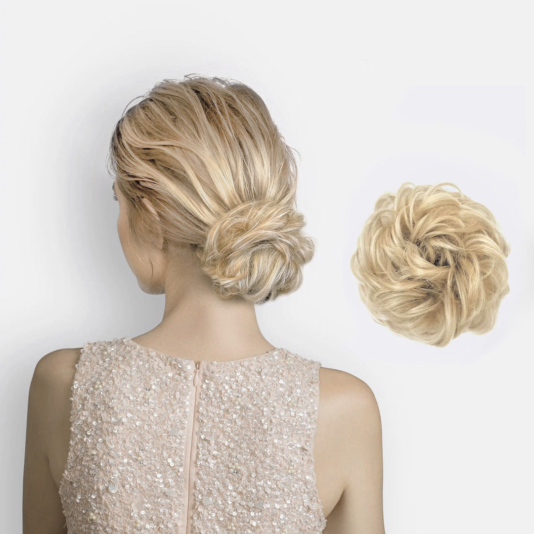 Doczepiane włosy typu scrunchie – BunPop