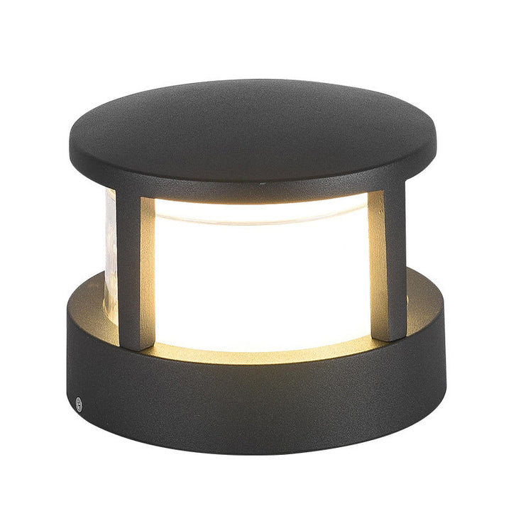 Nowoczesna, kwadratowa, wodoodporna lampa zewnętrzna LED