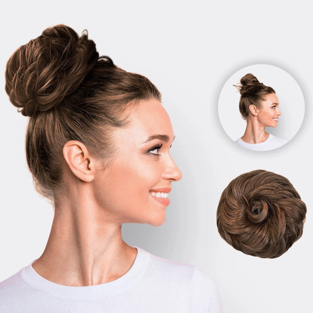 Doczepiane włosy typu scrunchie – BunPop