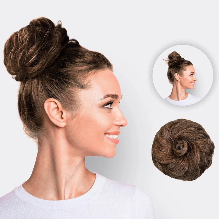 Doczepiane włosy typu scrunchie – BunPop
