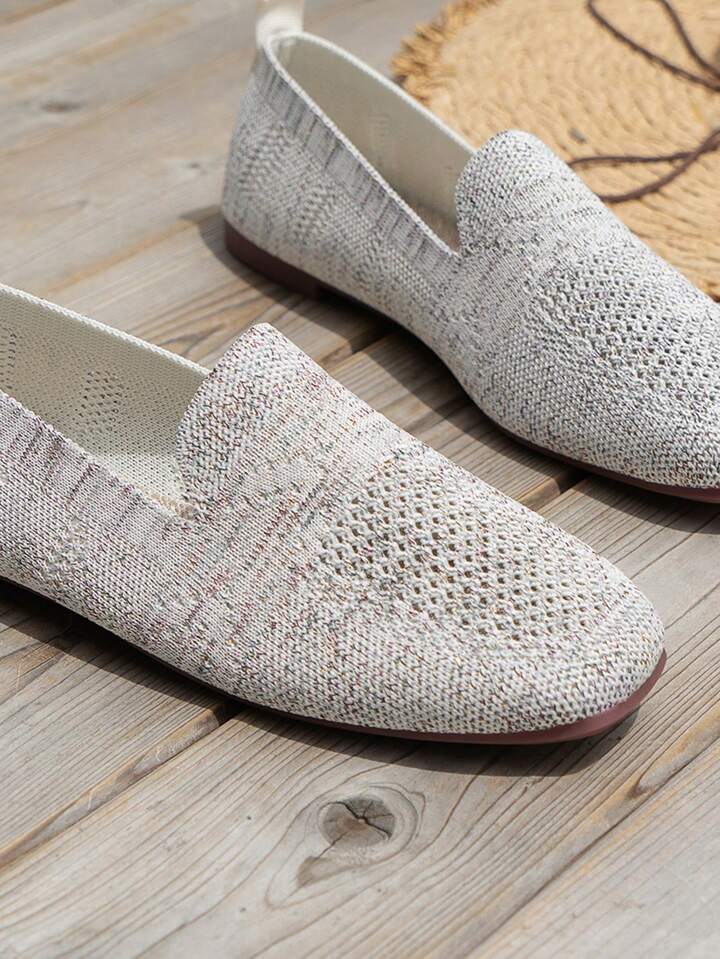 Damskie ortopedyczne wsuwane sneakersy z miękką wkładką i oddychającą siateczką