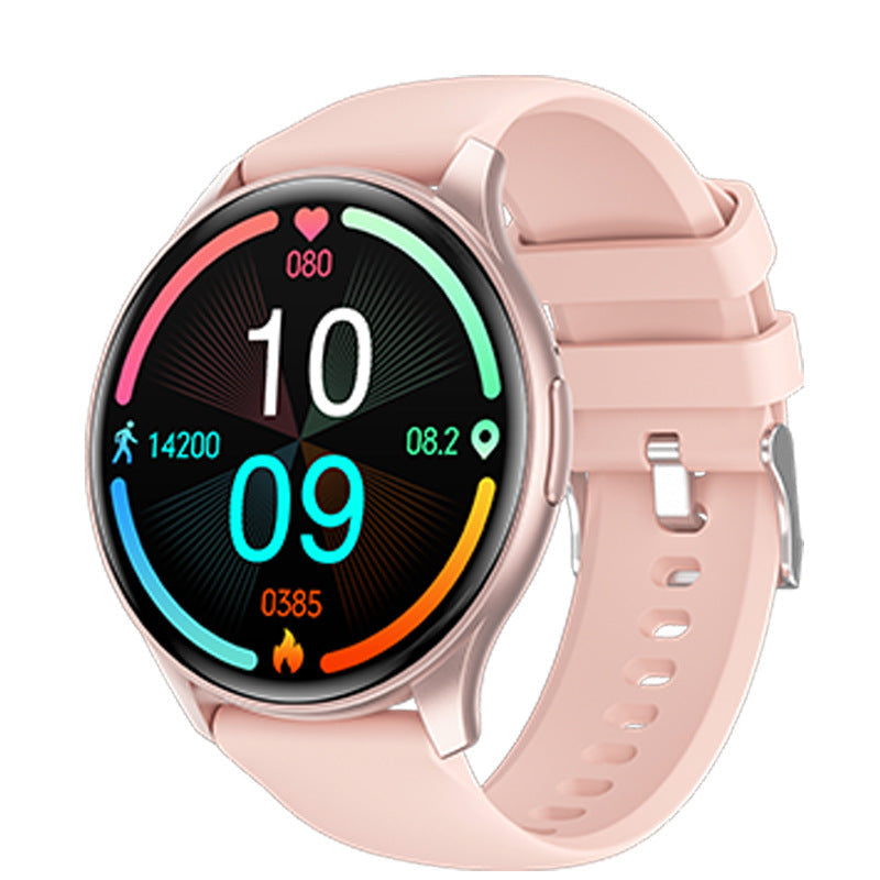 Wodoodporny smartwatch z pomiarem ciśnienia krwi, saturacji krwi i snu