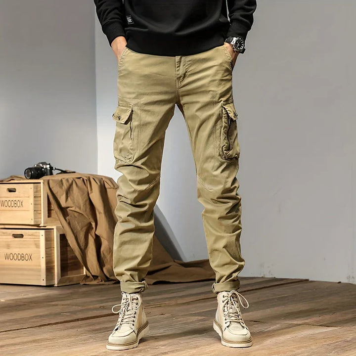 Stylowe Męskie Spodnie Jogger Cargo