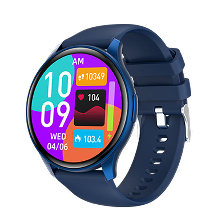 Wodoodporny smartwatch z pomiarem ciśnienia krwi, saturacji krwi i snu