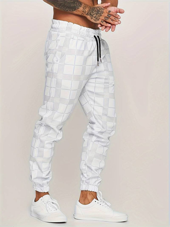 UrbanFit – Krateczkowe Slim Fit Joggers dla Mężczyzn