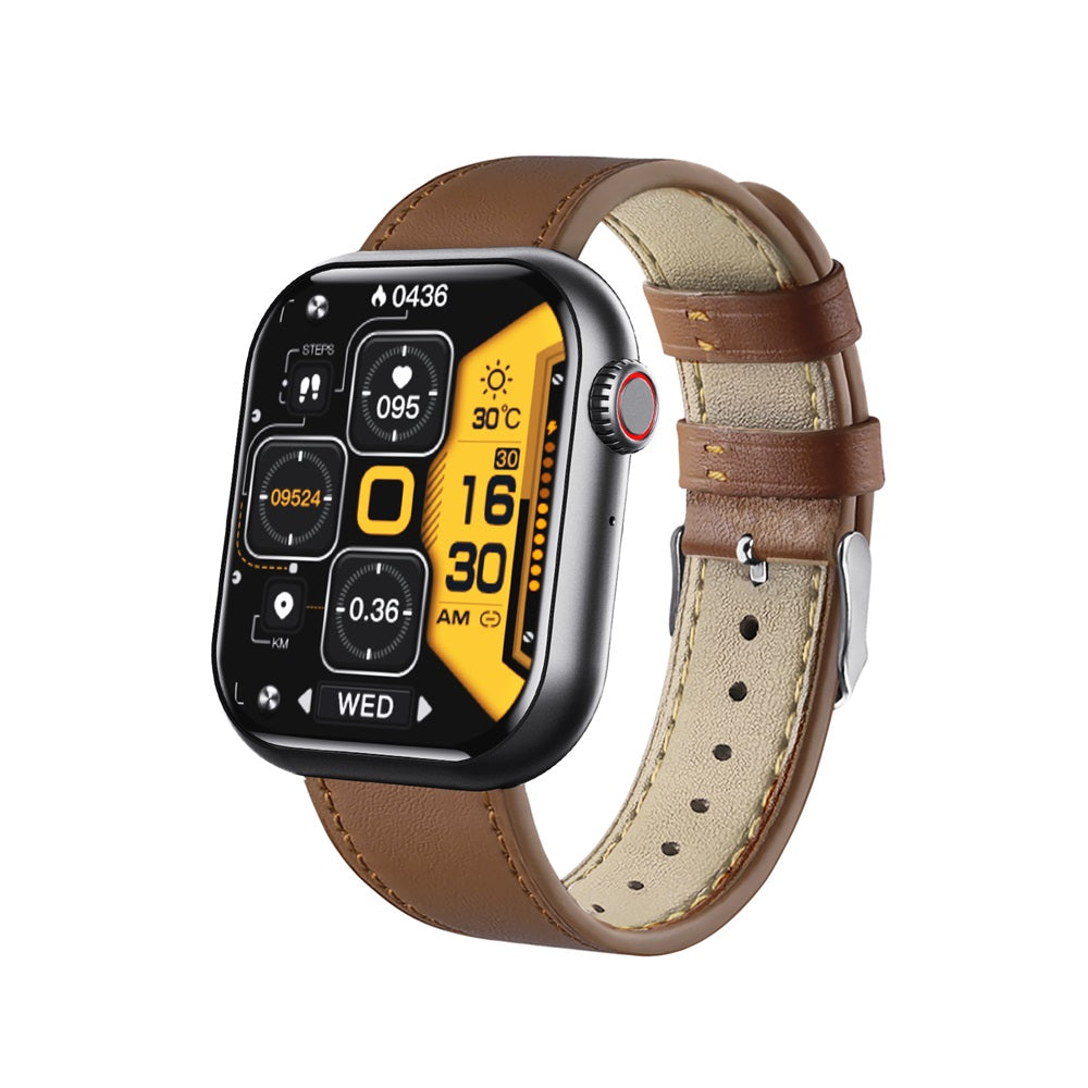 Wodoodporny smartwatch z pomiarem ciśnienia krwi, saturacji krwi i snu