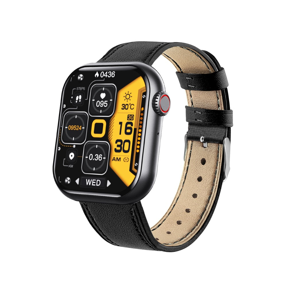 Wodoodporny smartwatch z pomiarem ciśnienia krwi, saturacji krwi i snu