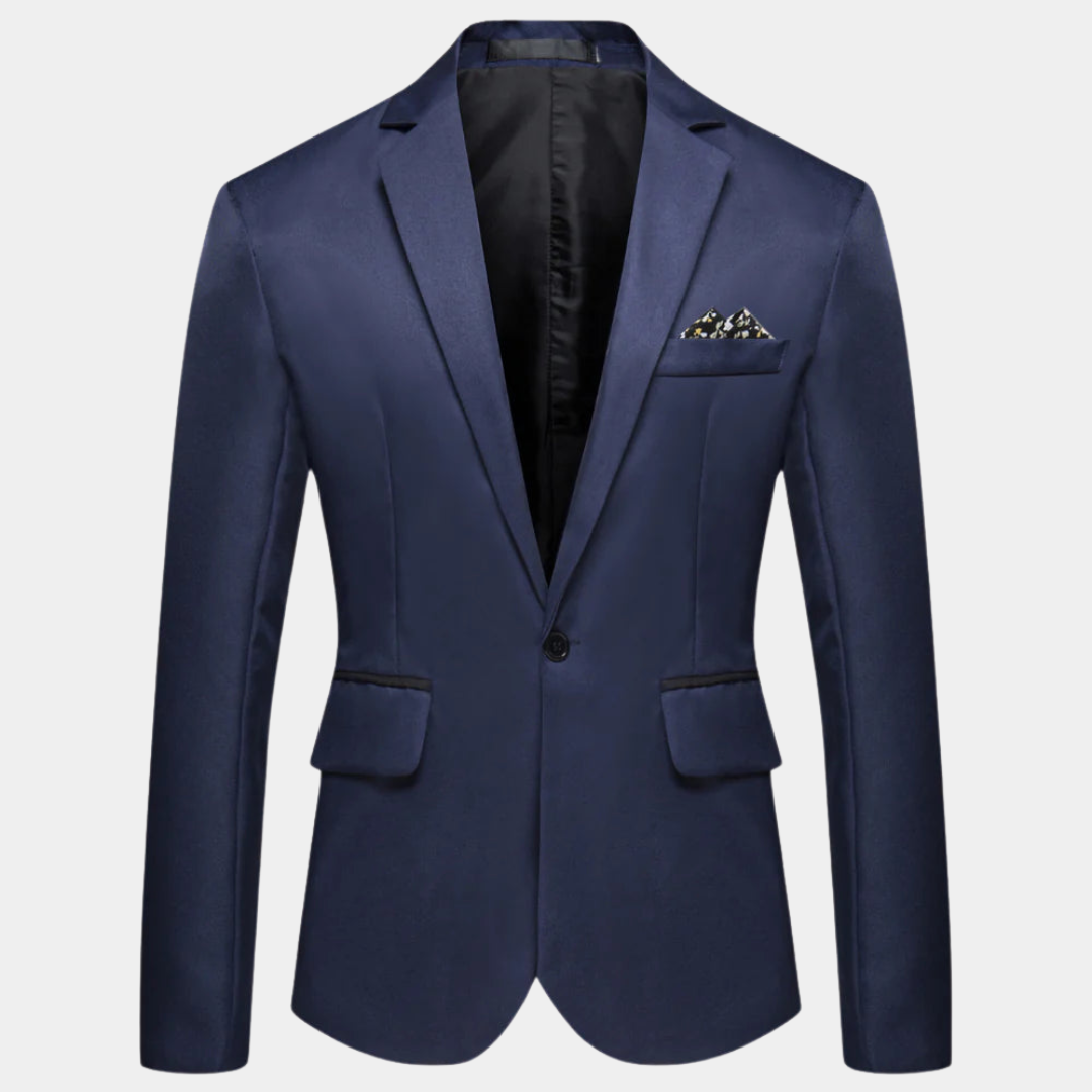 Męski Blazer z Nowoczesnym Designem i Komfortowym Fitem