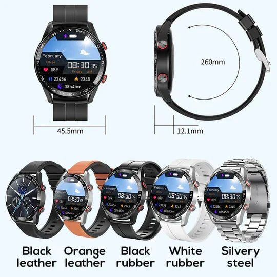 Wielofunkcyjny smartwatch - HealthSync Pro