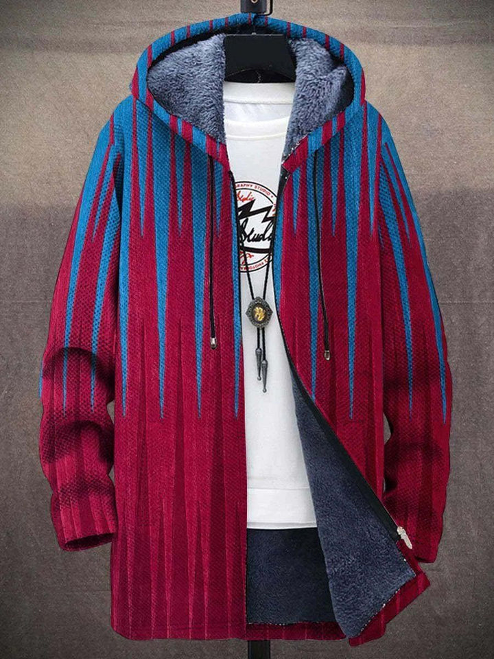 Milan – Retro Kamizelka Colorblock dla Mężczyzn