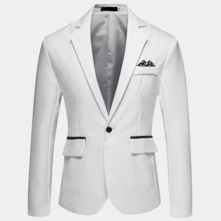 Męski Blazer z Nowoczesnym Designem i Komfortowym Fitem