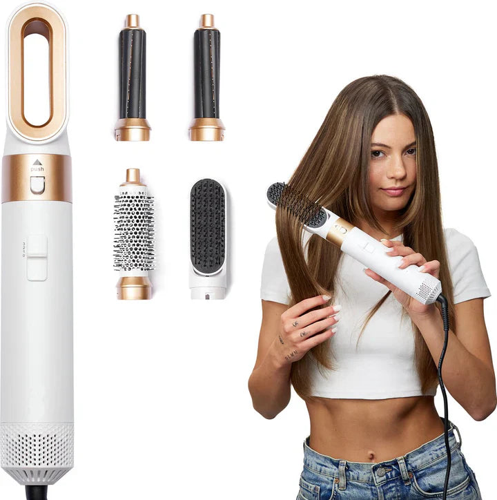 4-w-1 Styler do Bezwysiłkowego, Salonowego Wyglądu Włosów w Domu