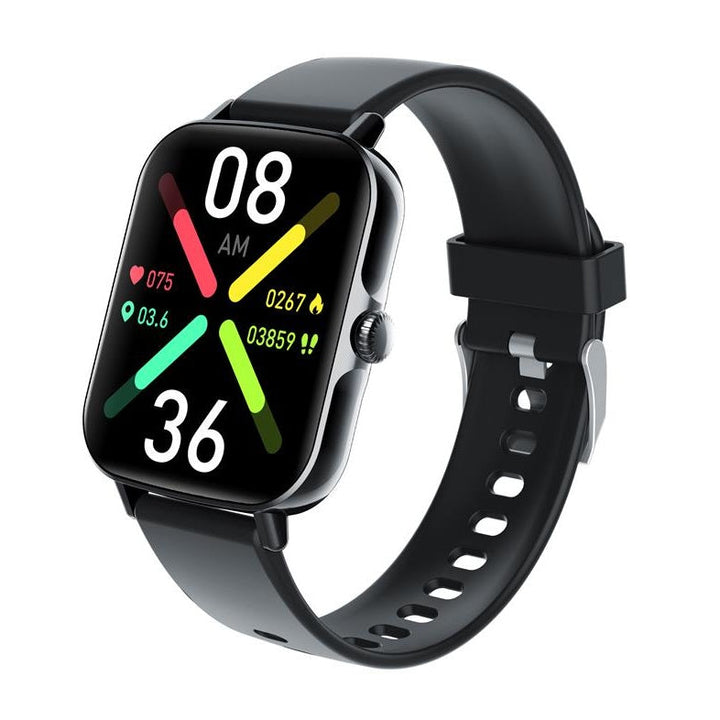 Wodoodporny smartwatch z pomiarem ciśnienia krwi, saturacji krwi i snu