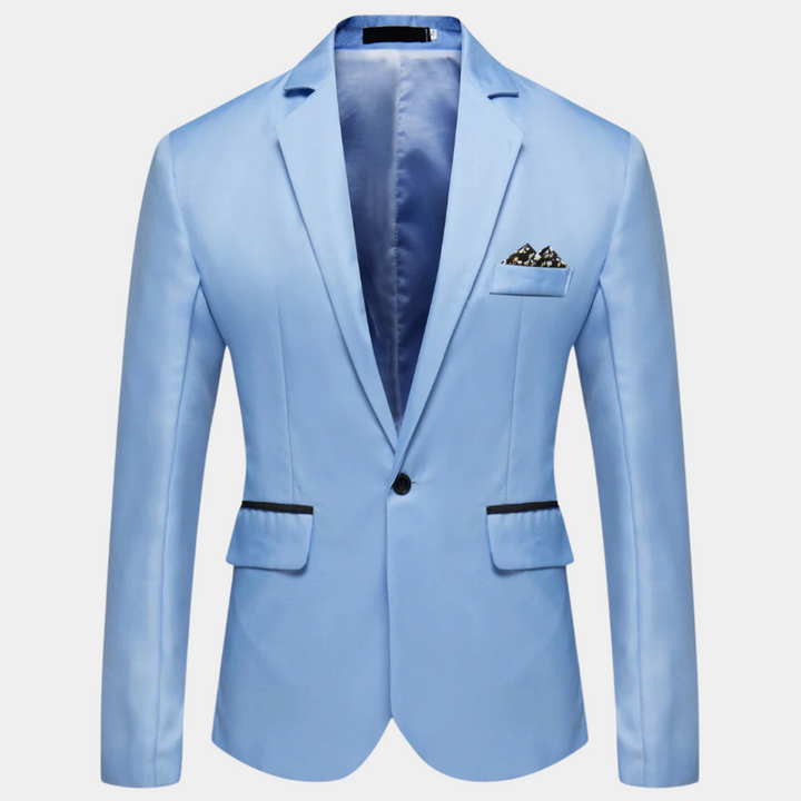 Męski Blazer z Nowoczesnym Designem i Komfortowym Fitem
