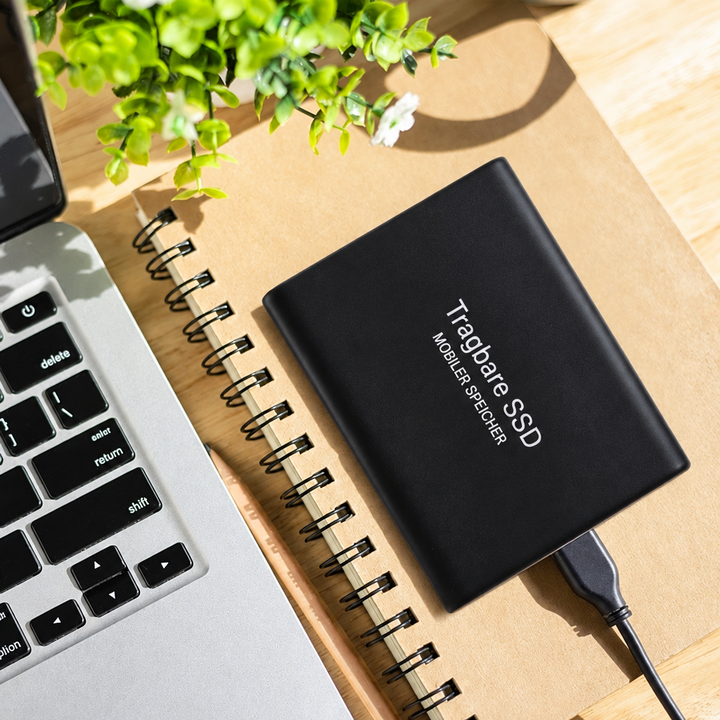 Wytrzymały zewnętrzny dysk SSD 30 TB do dużych plików