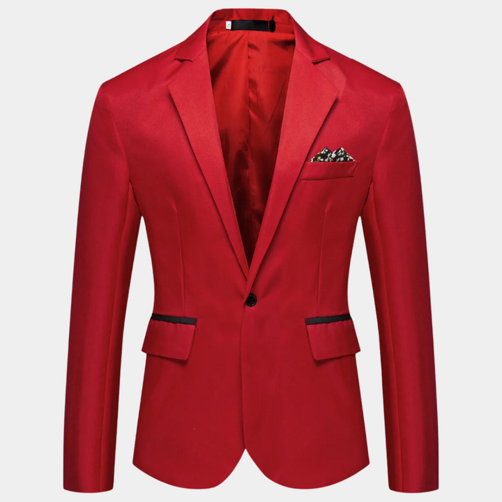 Męski Blazer z Nowoczesnym Designem i Komfortowym Fitem