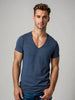 Męska koszulka V-neck