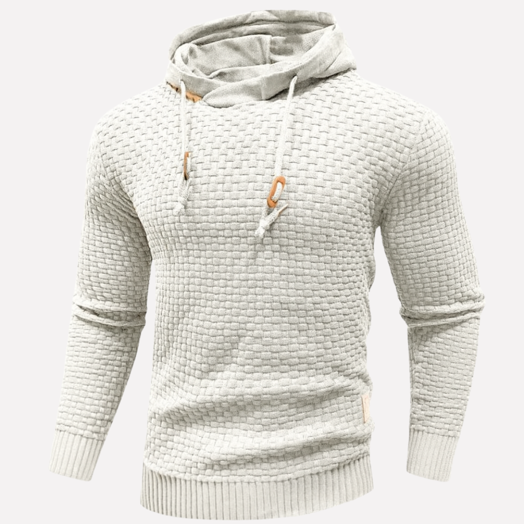Męski Hoodie – Relaksowany Pulower