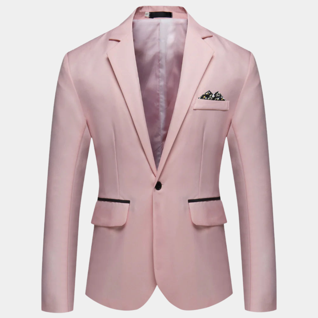 Męski Blazer z Nowoczesnym Designem i Komfortowym Fitem