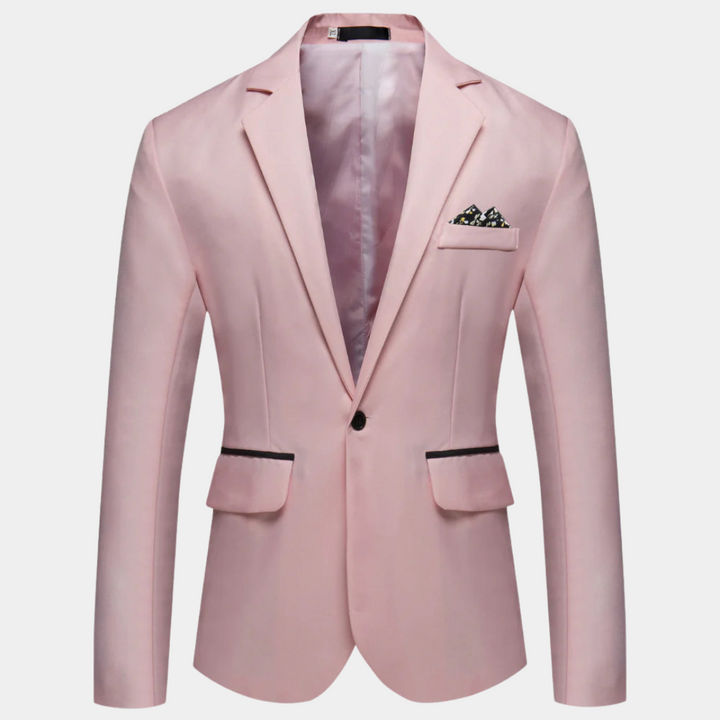 Męski Blazer z Nowoczesnym Designem i Komfortowym Fitem