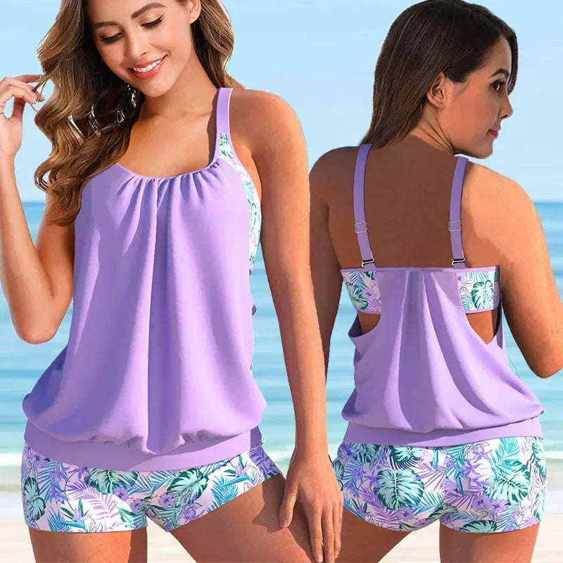 Stylowy Kwiatowy Styl Bikini