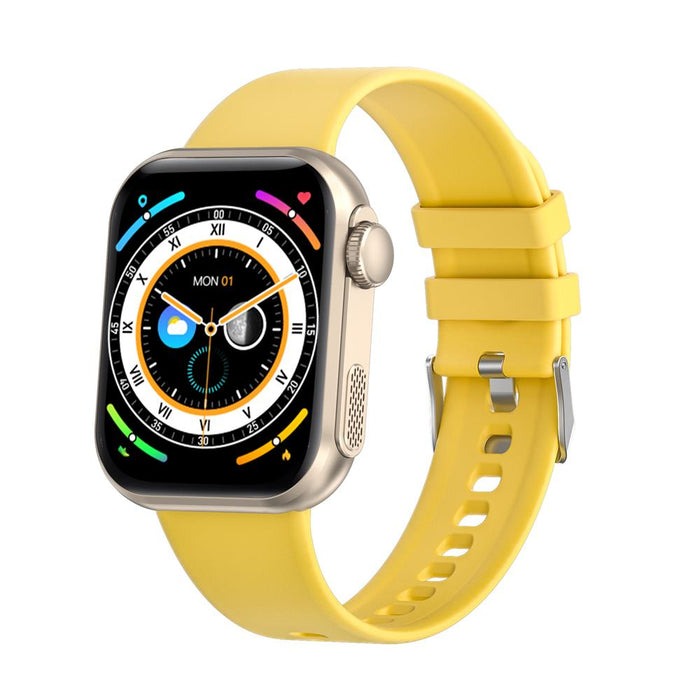 Wodoodporny smartwatch z pomiarem ciśnienia krwi, saturacji krwi i snu