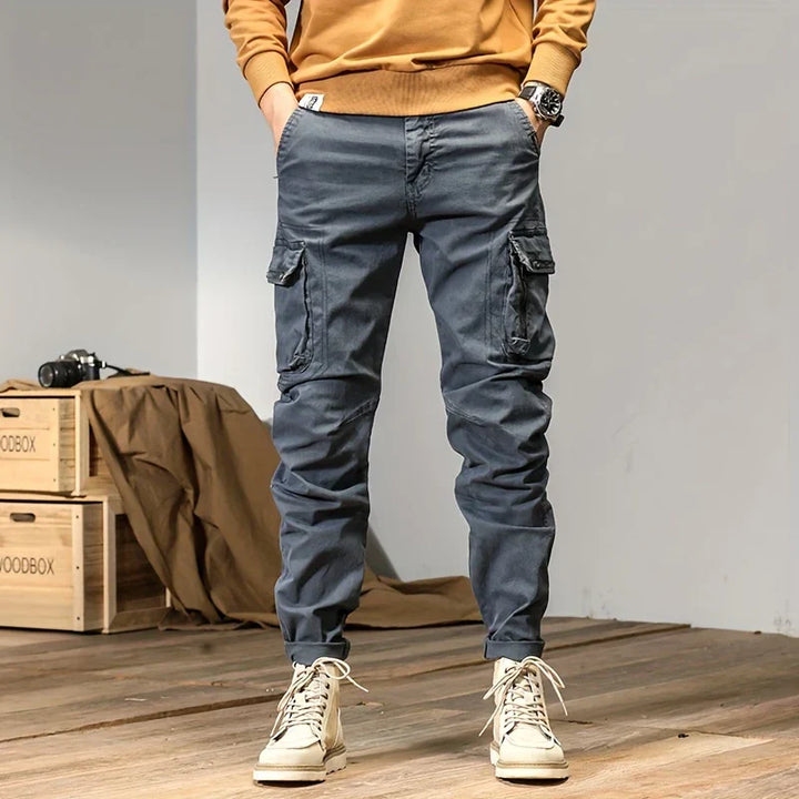 Stylowe Męskie Spodnie Jogger Cargo