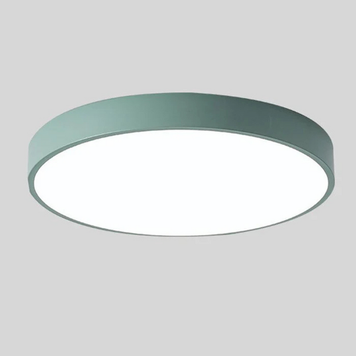 Drewniana lampa sufitowa Delos Scandi | Naturalna designerska lampa LED