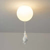Lampa sufitowa dla dzieci z misiem i piłką | CloudBea