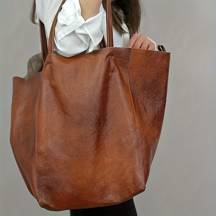 Elegancka miękka torba tote – praktyczna i modna