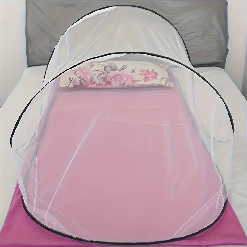 Moskitiera InsectoGuard Solo | Ultralekka i składana | Z zamkiem błyskawicznym | 200×80×56 cm | Dla 1 osoby
