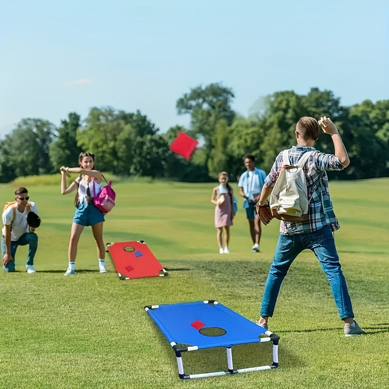 Przenośny zestaw do gry Cornhole – idealny do rodzinnej zabawy na świeżym powietrzu