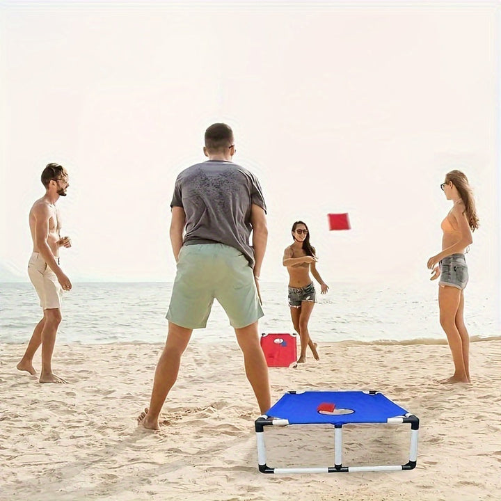 Przenośny zestaw do gry Cornhole – idealny do rodzinnej zabawy na świeżym powietrzu