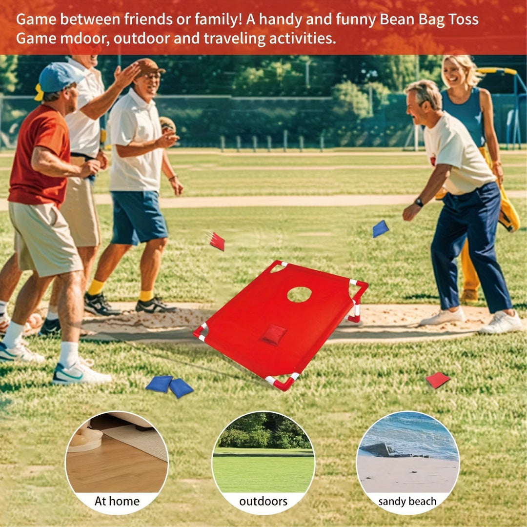 Przenośny zestaw do gry Cornhole – idealny do rodzinnej zabawy na świeżym powietrzu