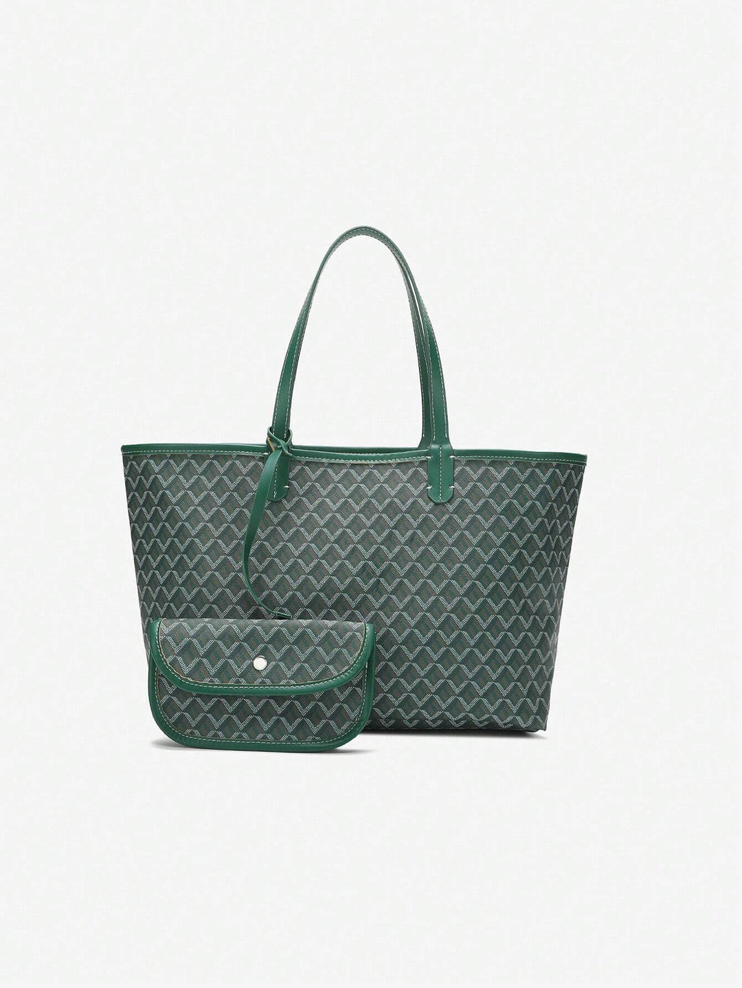 Casualowa torba na ramię z PVC dla kobiet | Torba typu tote | Duża, lekka torba dla studentek