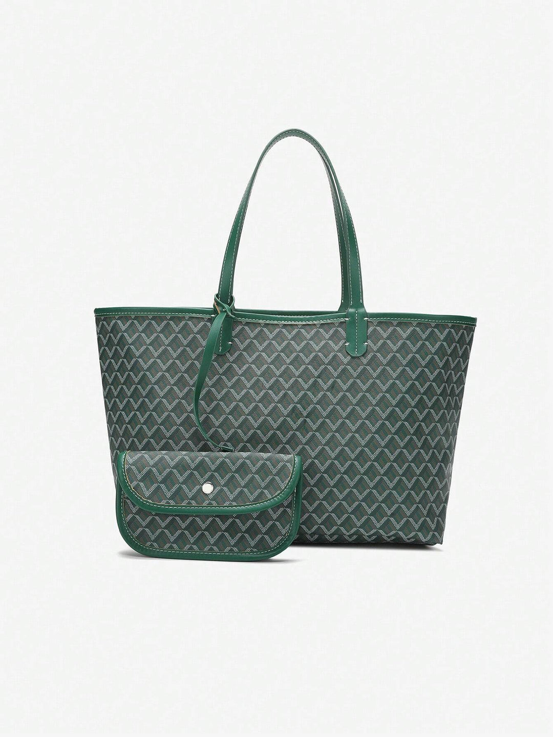Casualowa torba na ramię z PVC dla kobiet | Torba typu tote | Duża, lekka torba dla studentek