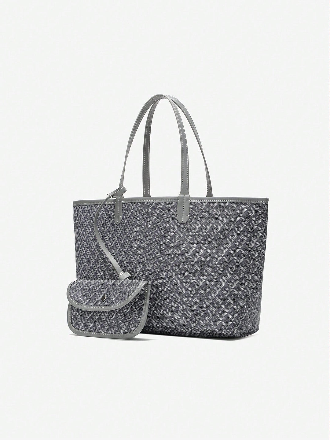 Casualowa torba na ramię z PVC dla kobiet | Torba typu tote | Duża, lekka torba dla studentek