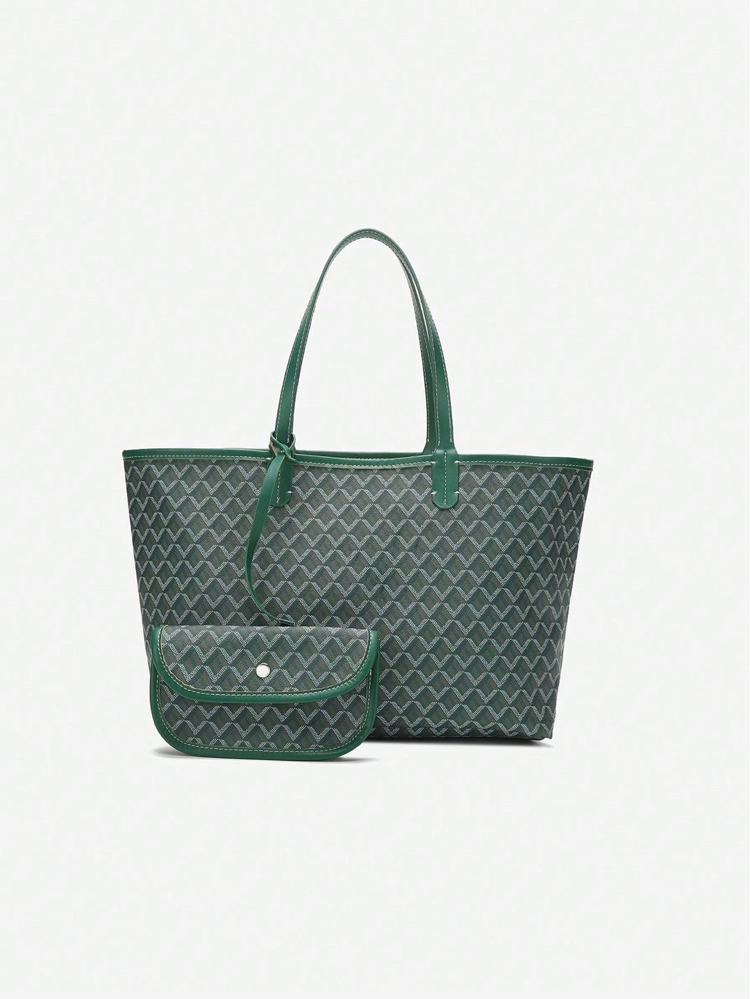 Casualowa torba na ramię z PVC dla kobiet | Torba typu tote | Duża, lekka torba dla studentek
