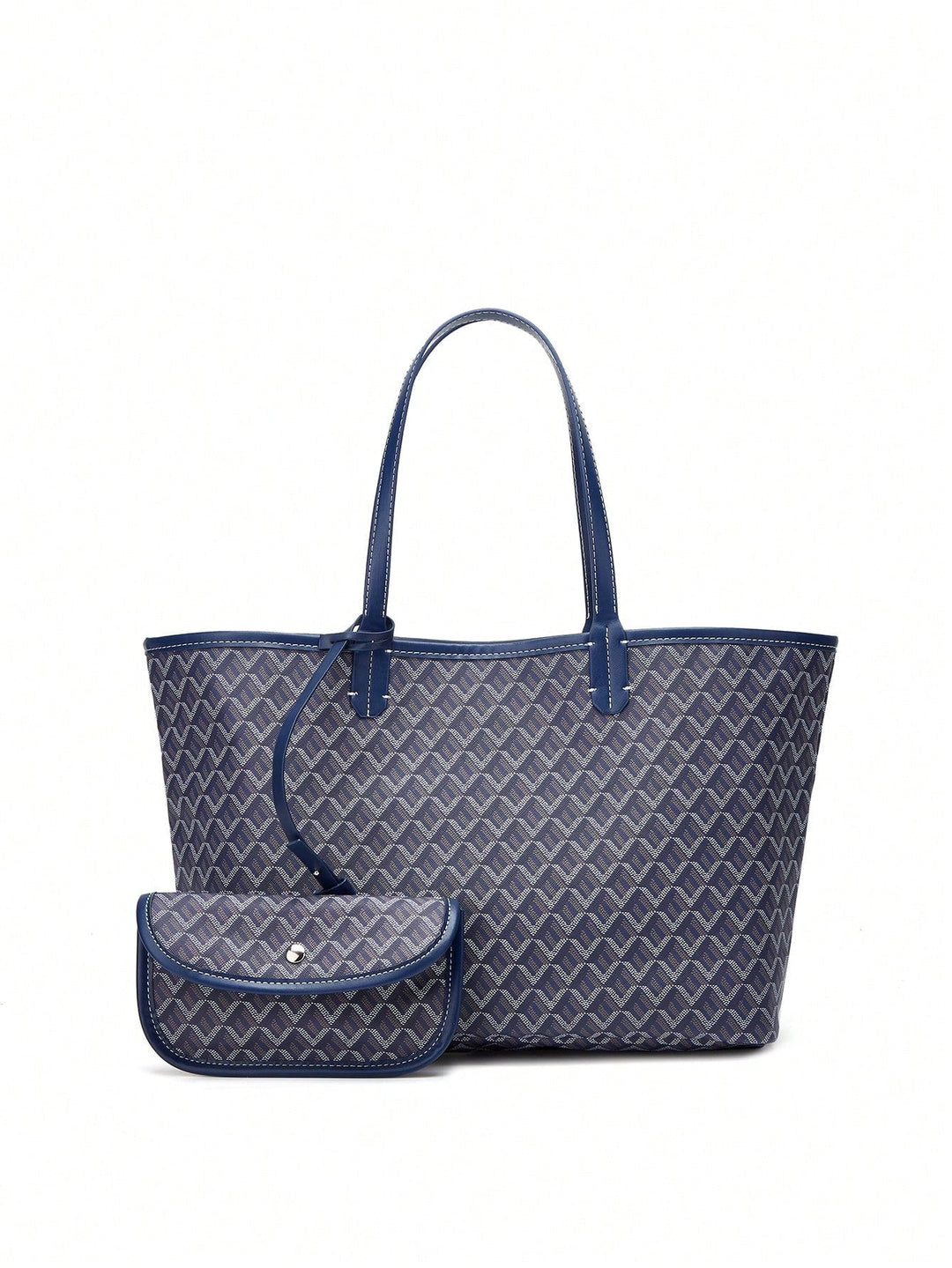 Casualowa torba na ramię z PVC dla kobiet | Torba typu tote | Duża, lekka torba dla studentek