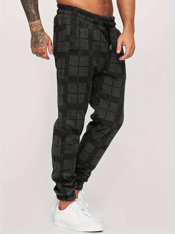 UrbanFit – Krateczkowe Slim Fit Joggers dla Mężczyzn