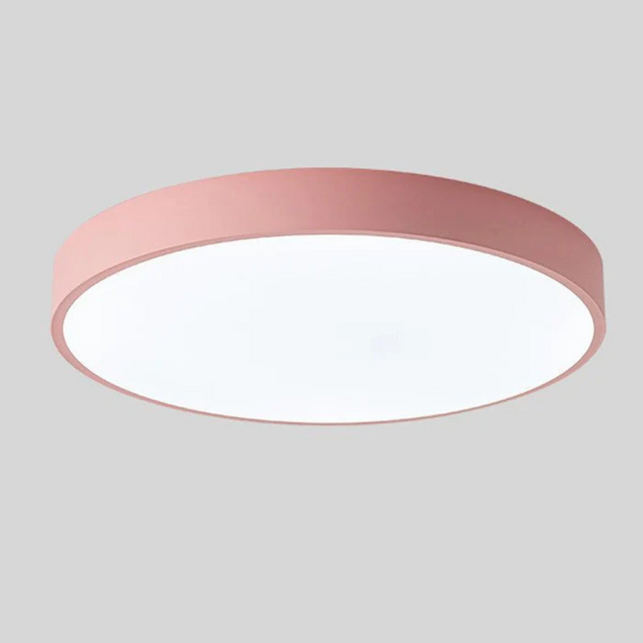 Drewniana lampa sufitowa Delos Scandi | Naturalna designerska lampa LED