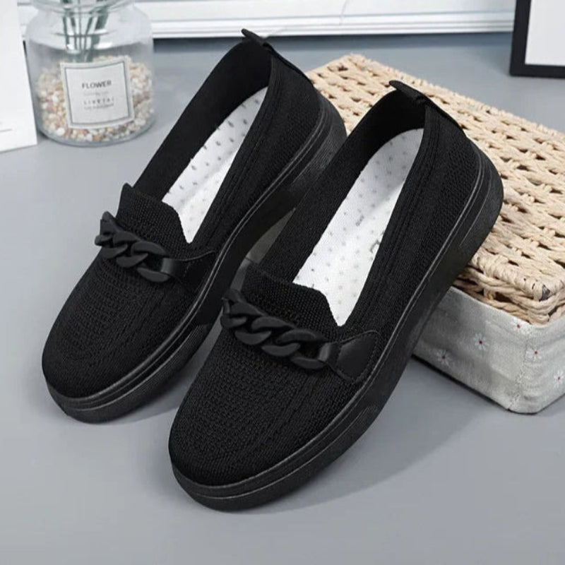 Wygodne damskie sneakersy wsuwane