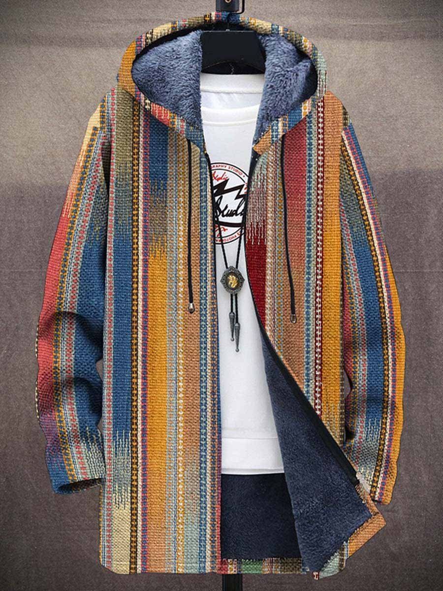 Milan – Retro Kamizelka Colorblock dla Mężczyzn