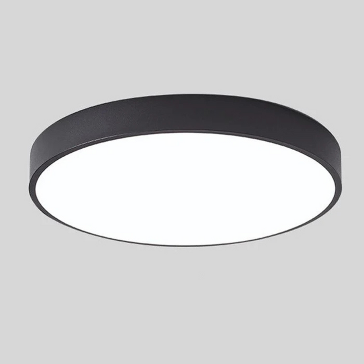 Drewniana lampa sufitowa Delos Scandi | Naturalna designerska lampa LED