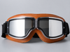 Skórzane okulary motocyklowe w stylu vintage – RiderEdge