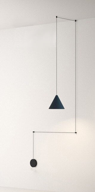 Nowoczesna lampa wisząca | Minimalistyczny design w metalu