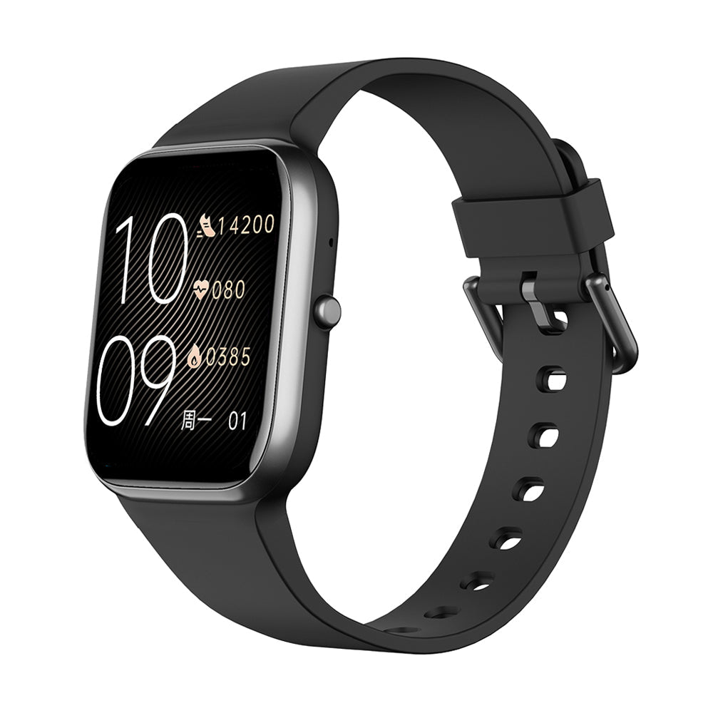 Wodoodporny smartwatch z pomiarem ciśnienia krwi, saturacji krwi i snu