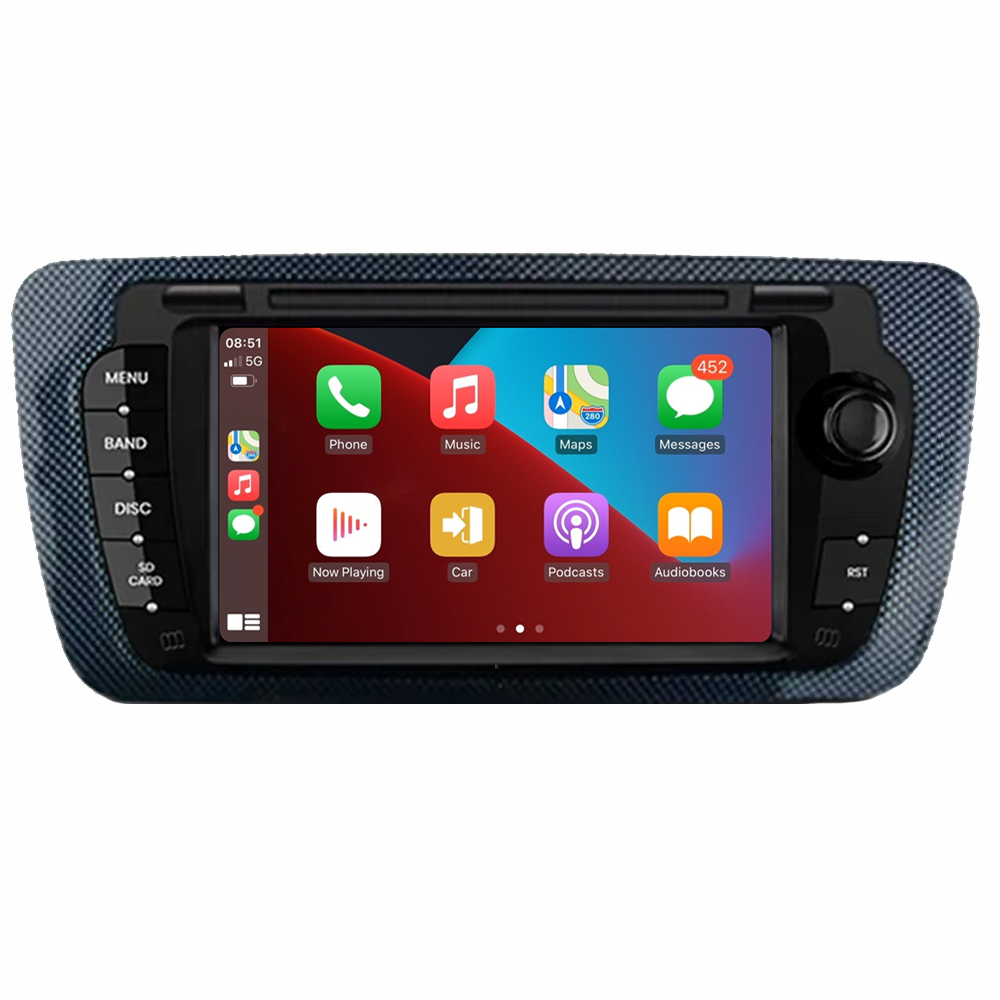 Seat Ibiza 6j | CarPlay & Android Auto | 7 cali | 2009-2013